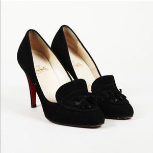 Christian Louboutin Black Red Bottom Pumps